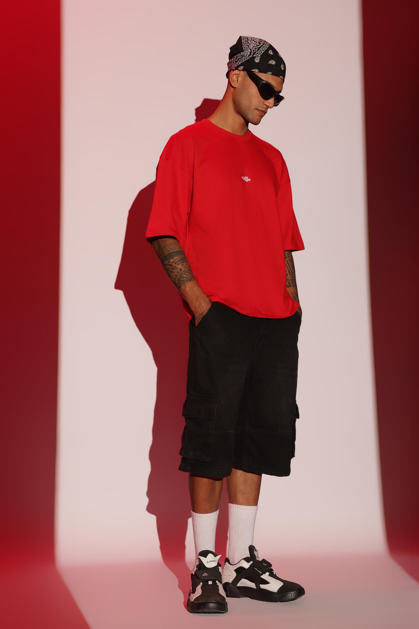 Red relaxed fit T-Shirt