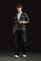 Black Checked Flannel
