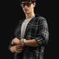 Black Checked Flannel