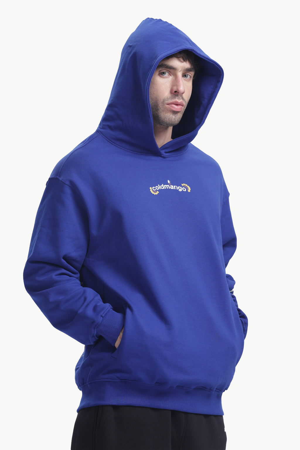 ROYAL BLUE SUNFLOWER HOODIE