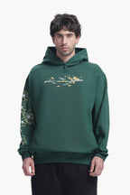 FOREST GREEN WARRIOR HOODIE