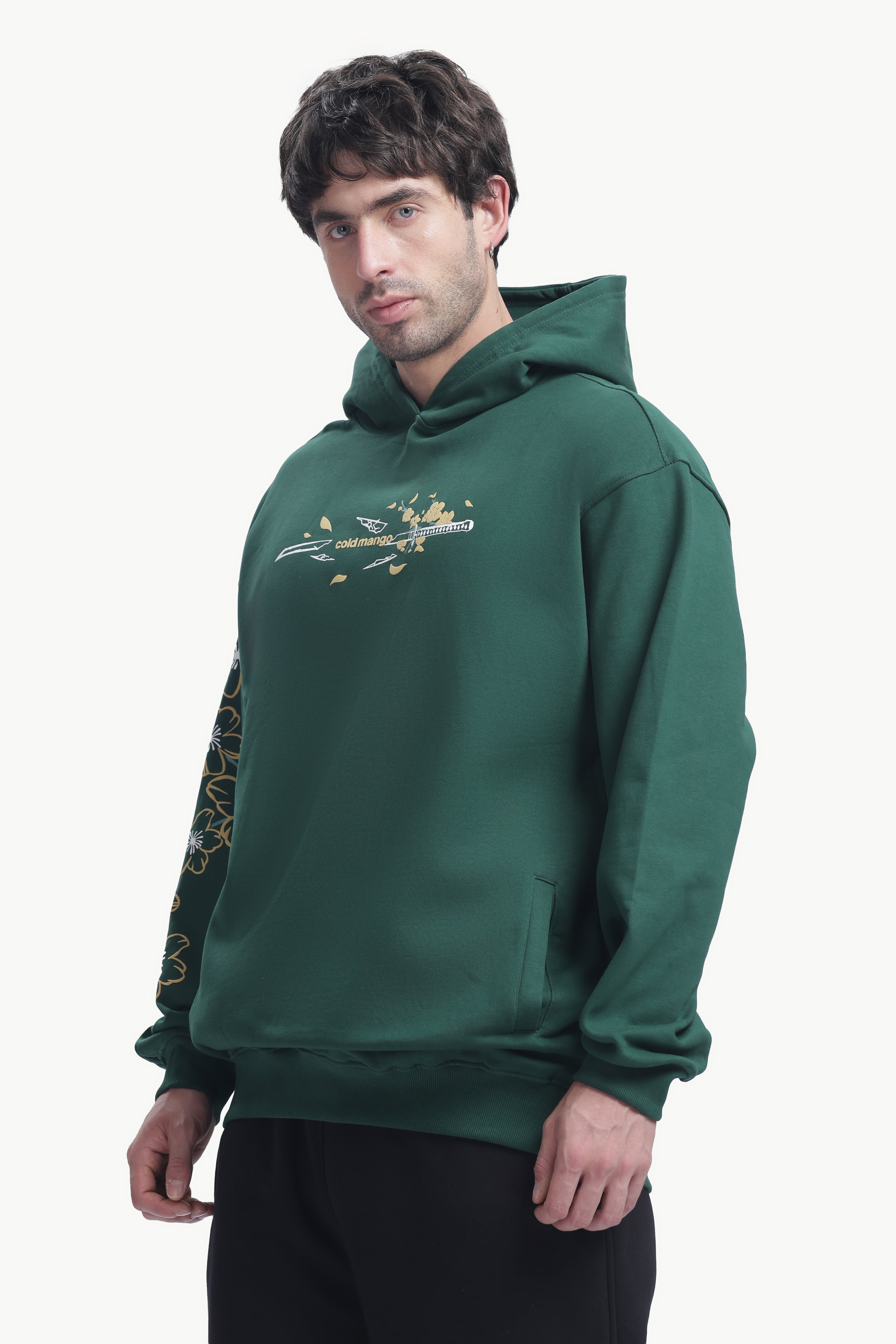 FOREST GREEN WARRIOR HOODIE