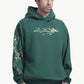 FOREST GREEN WARRIOR HOODIE