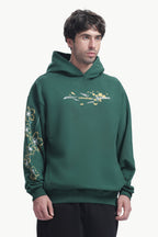 FOREST GREEN WARRIOR HOODIE