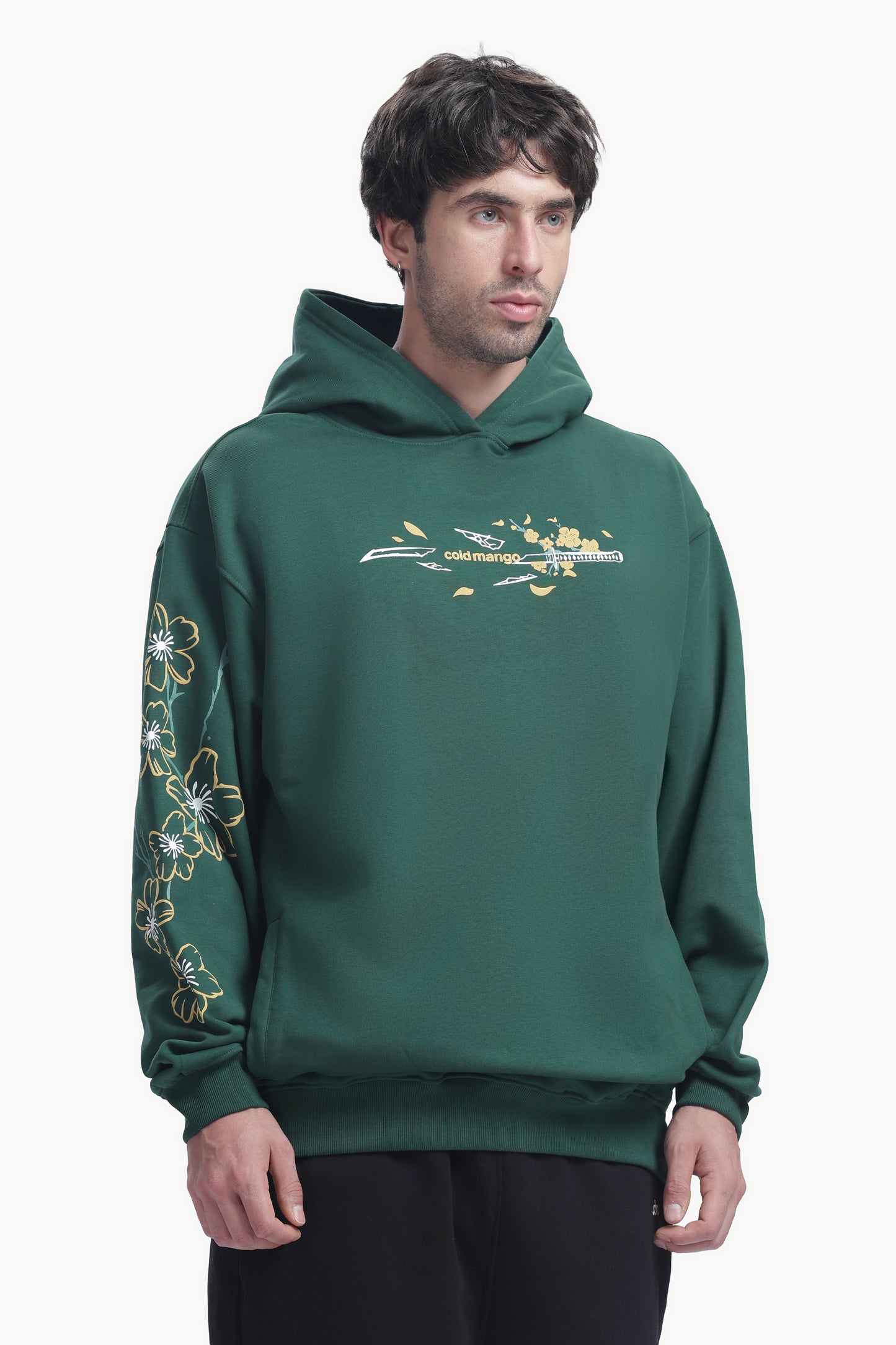 FOREST GREEN WARRIOR HOODIE