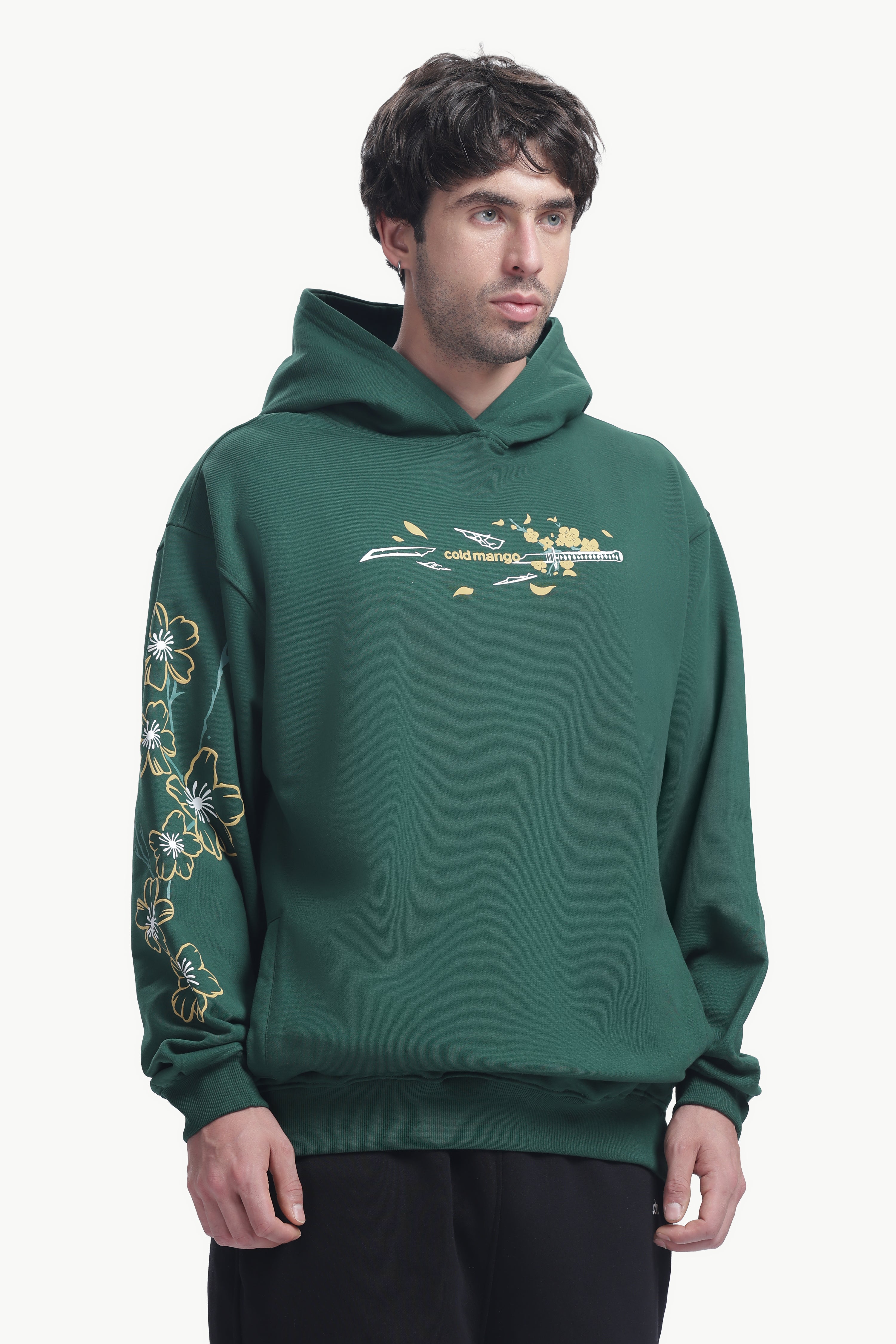 FOREST GREEN WARRIOR HOODIE