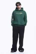 FOREST GREEN WARRIOR HOODIE