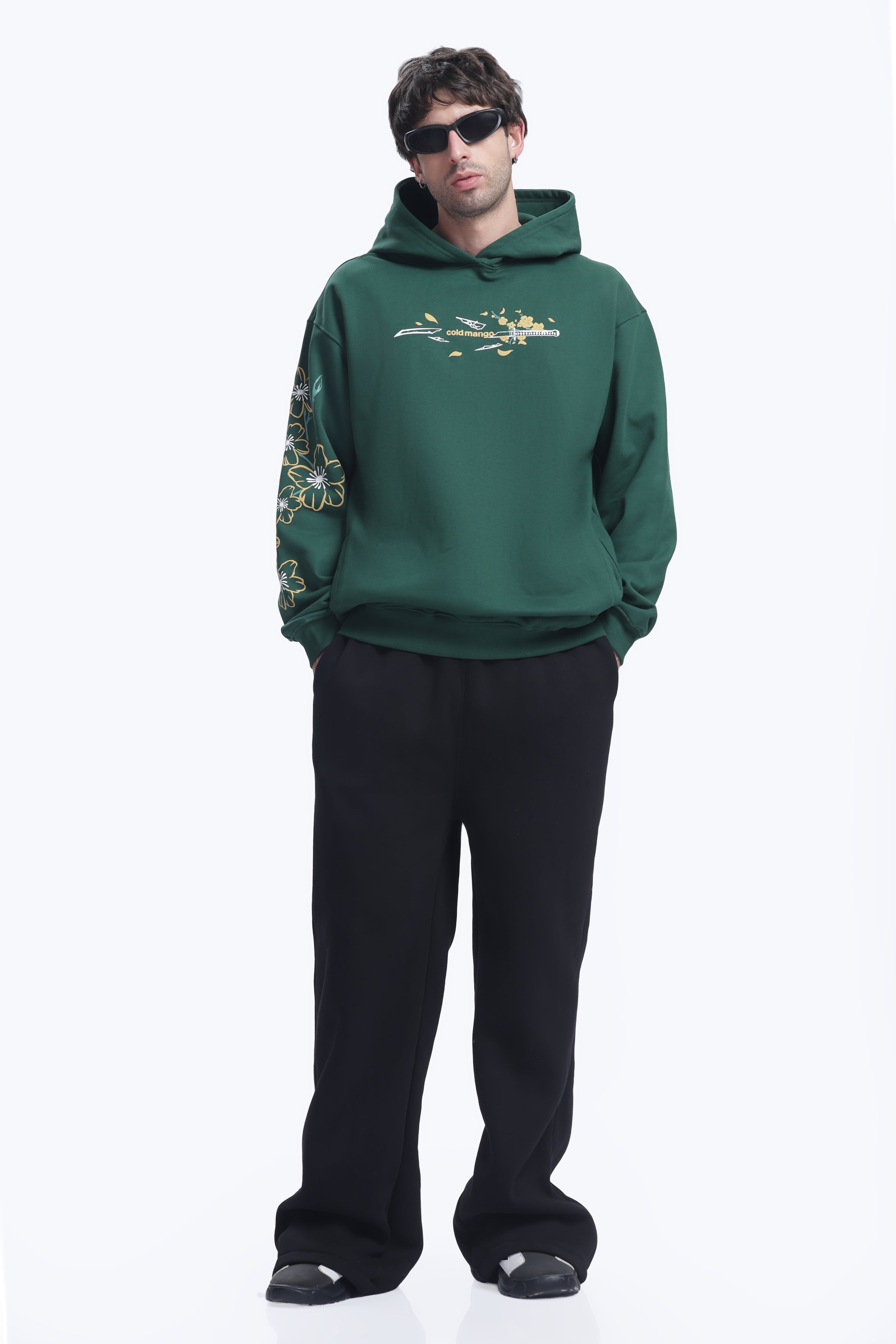 FOREST GREEN WARRIOR HOODIE