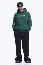 FOREST GREEN WARRIOR HOODIE
