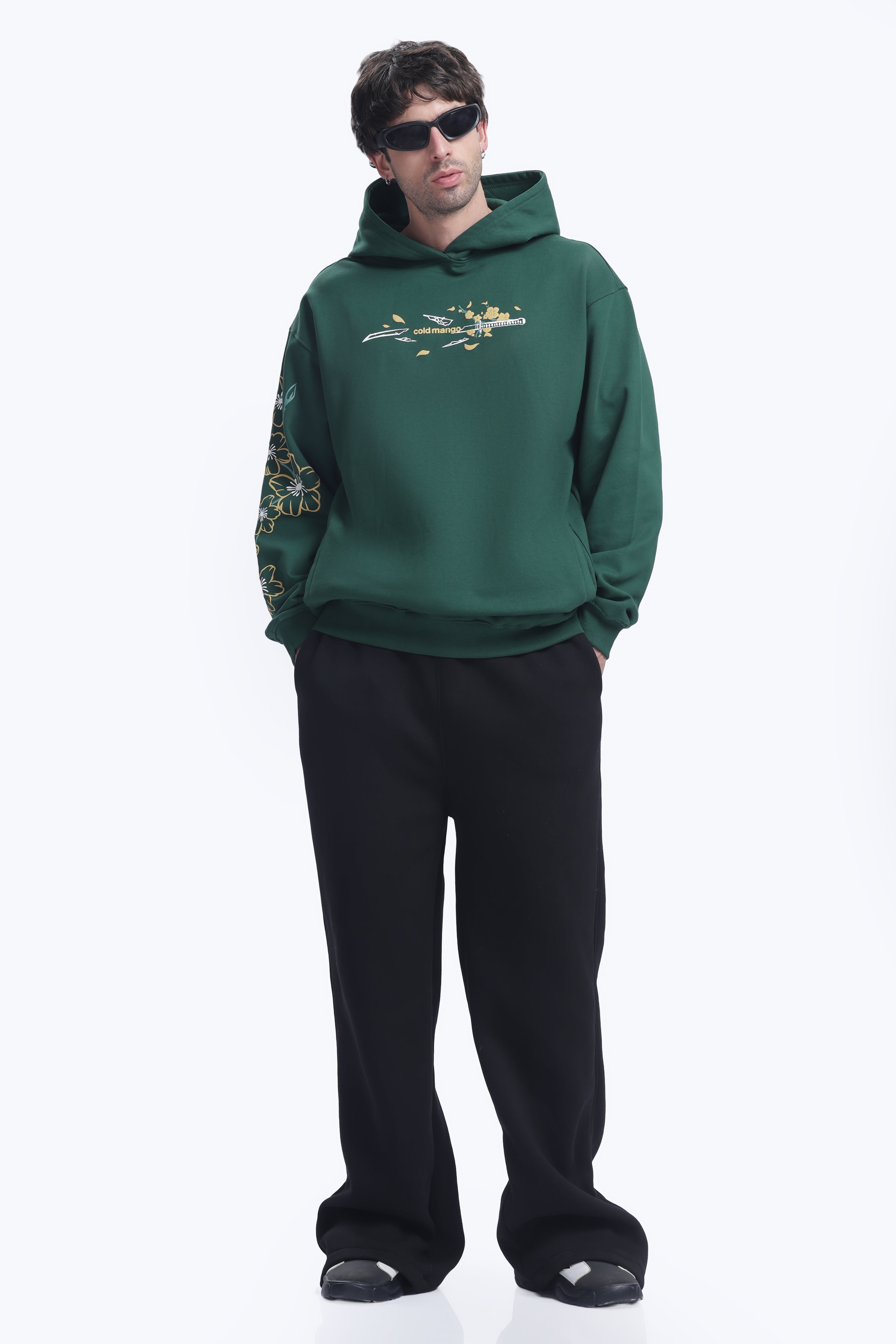 FOREST GREEN WARRIOR HOODIE