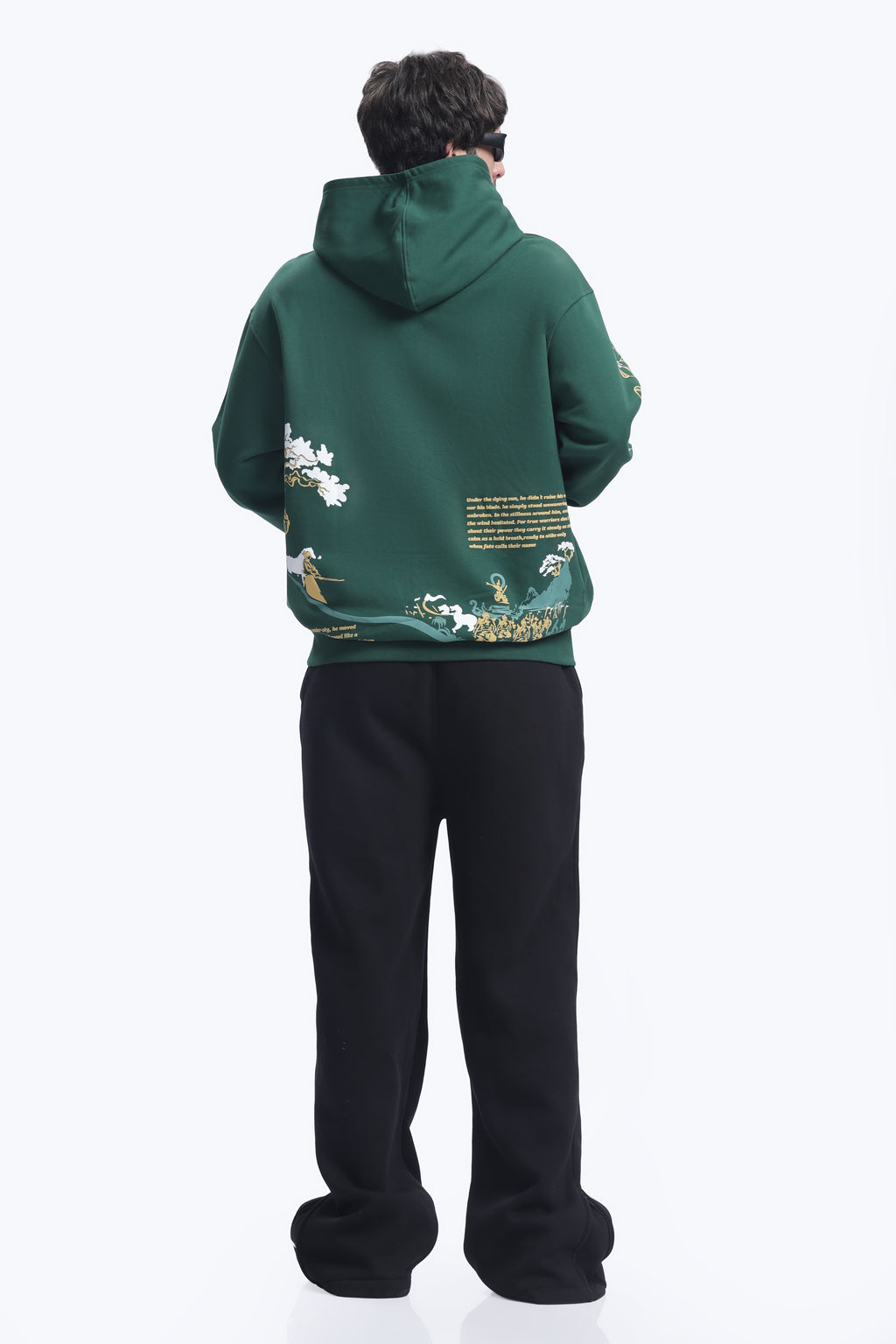 FOREST GREEN WARRIOR HOODIE