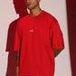 Red relaxed fit T-Shirt