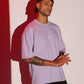 Lavender relaxed fit T-Shirt
