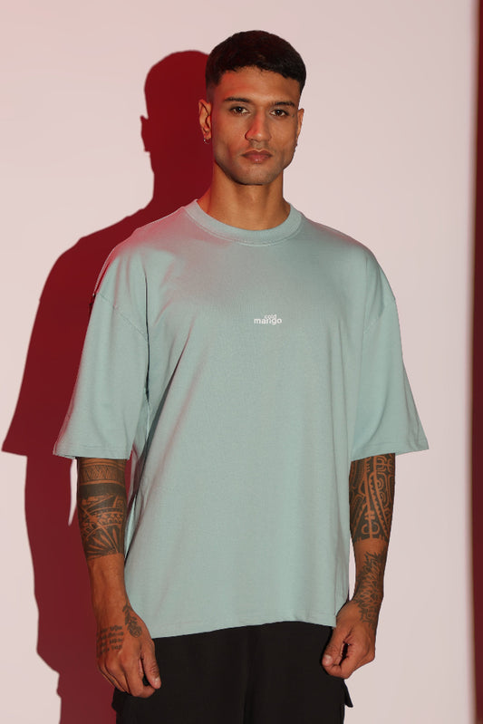 Pastel Blue relaxed fit T-Shirt