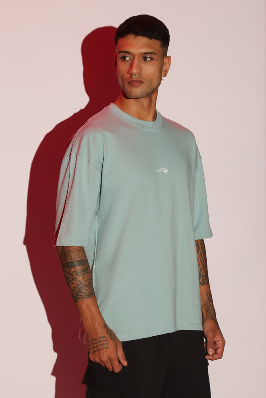 Pastel Blue relaxed fit T-Shirt