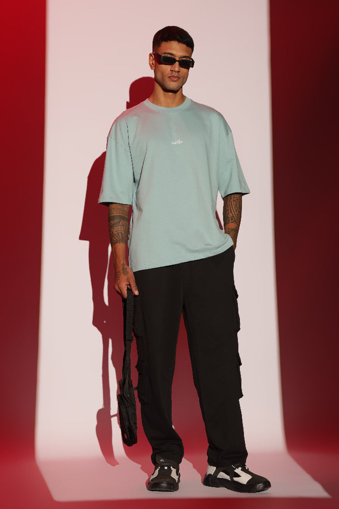 Pastel Blue relaxed fit T-Shirt