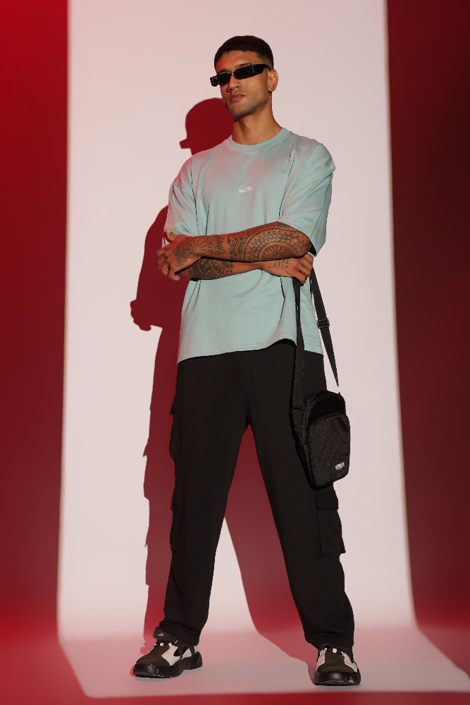 Pastel Blue relaxed fit T-Shirt