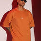 Pastel Orange relaxed fit T-Shirt