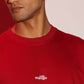 Maroon relaxed fit T-Shirt