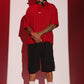Maroon relaxed fit T-Shirt