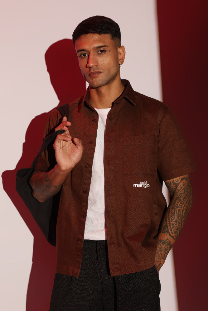 Saint Embroidery Boxy fit Shirt