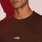 Dark Brown relaxed fit T-Shirt
