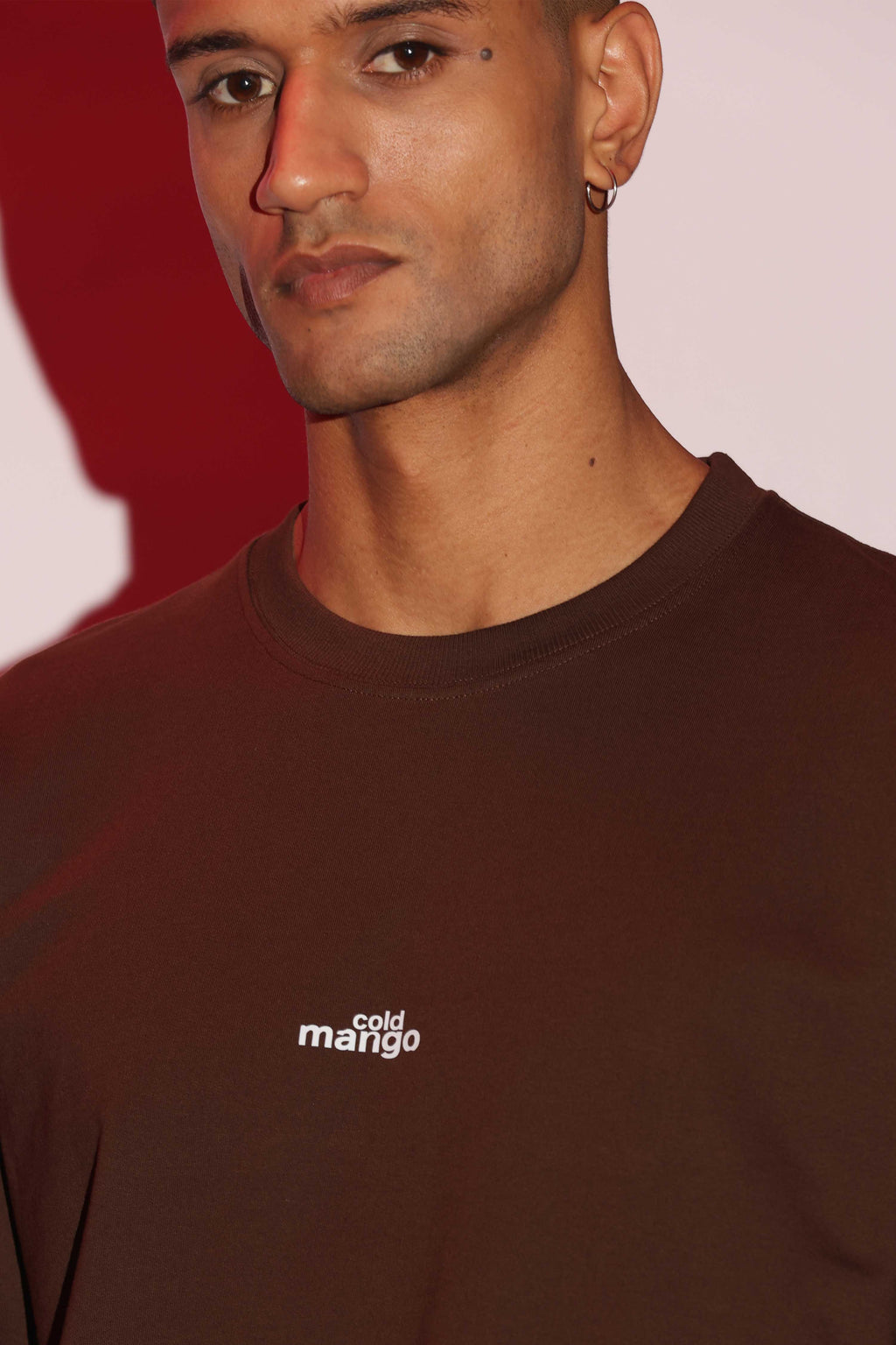 Dark Brown relaxed fit T-Shirt