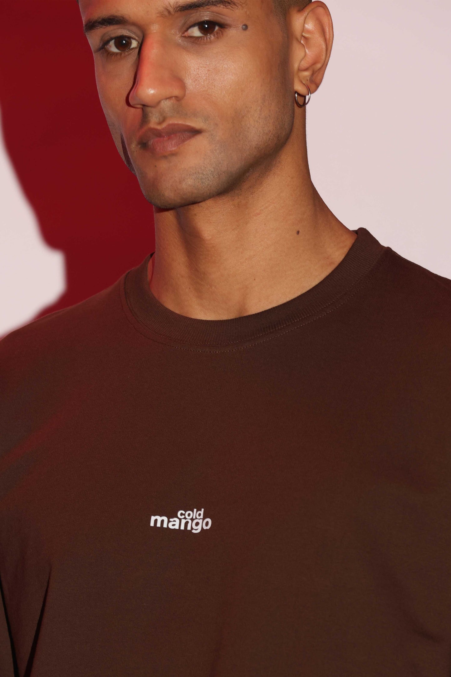 Dark Brown relaxed fit T-Shirt