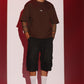 Dark Brown relaxed fit T-Shirt