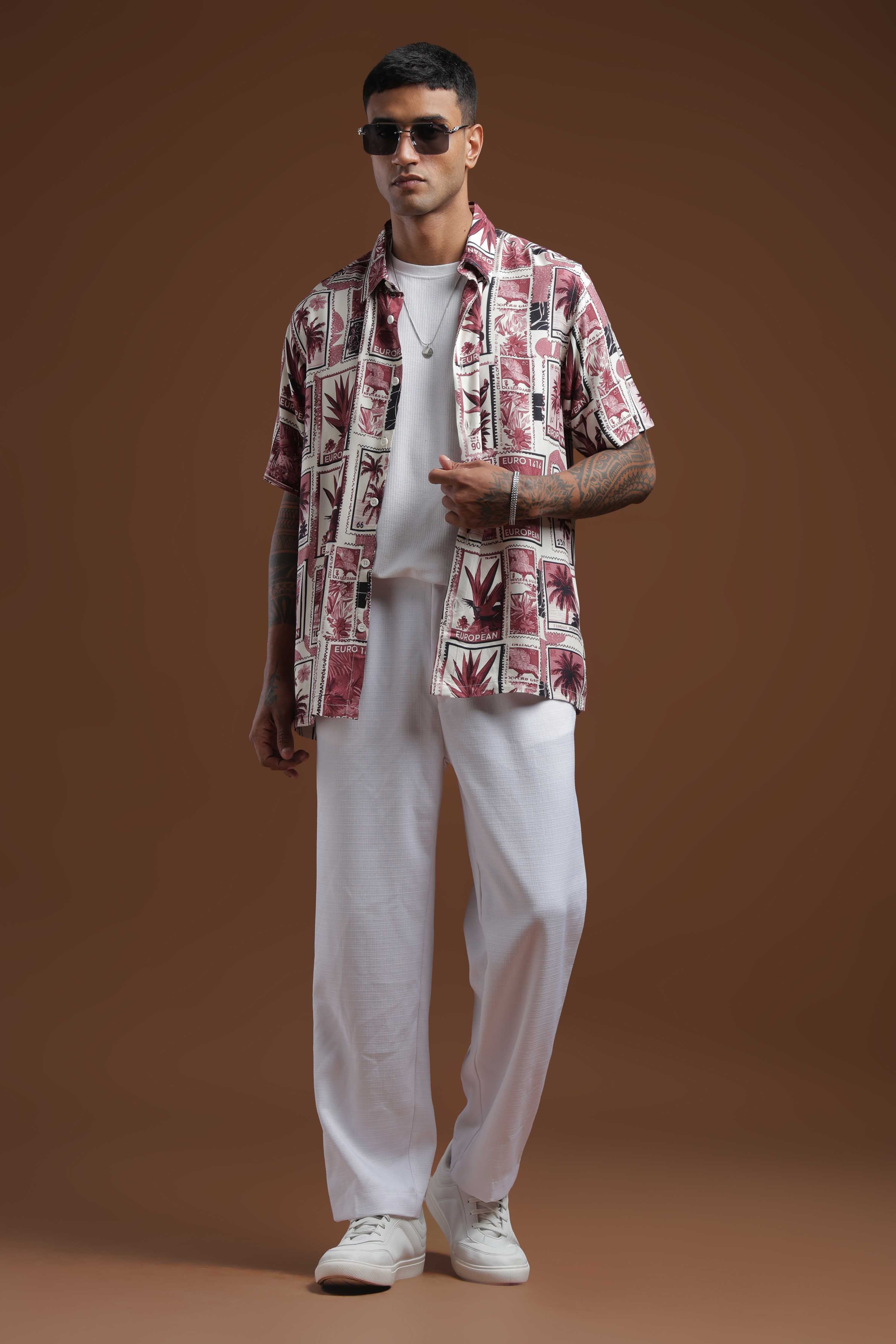 Retro Printed Shirt