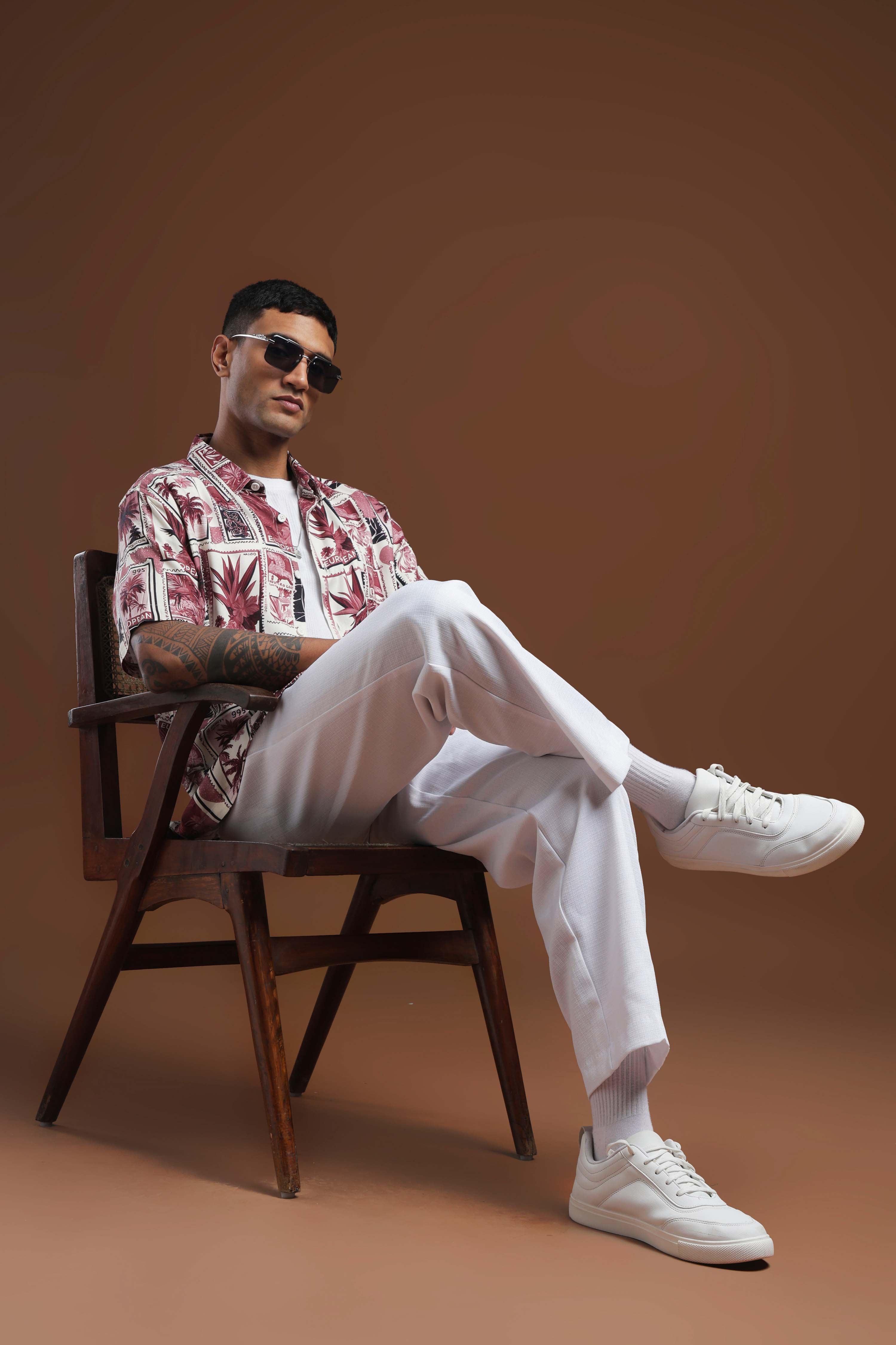 Retro Printed Shirt