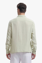 Mint Green Gauze Luxe Shirt