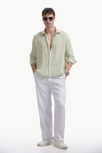 Mint Green Gauze Luxe Shirt