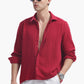 Cranberry Gauze Luxe Shirt