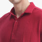 Cranberry Gauze Luxe Shirt
