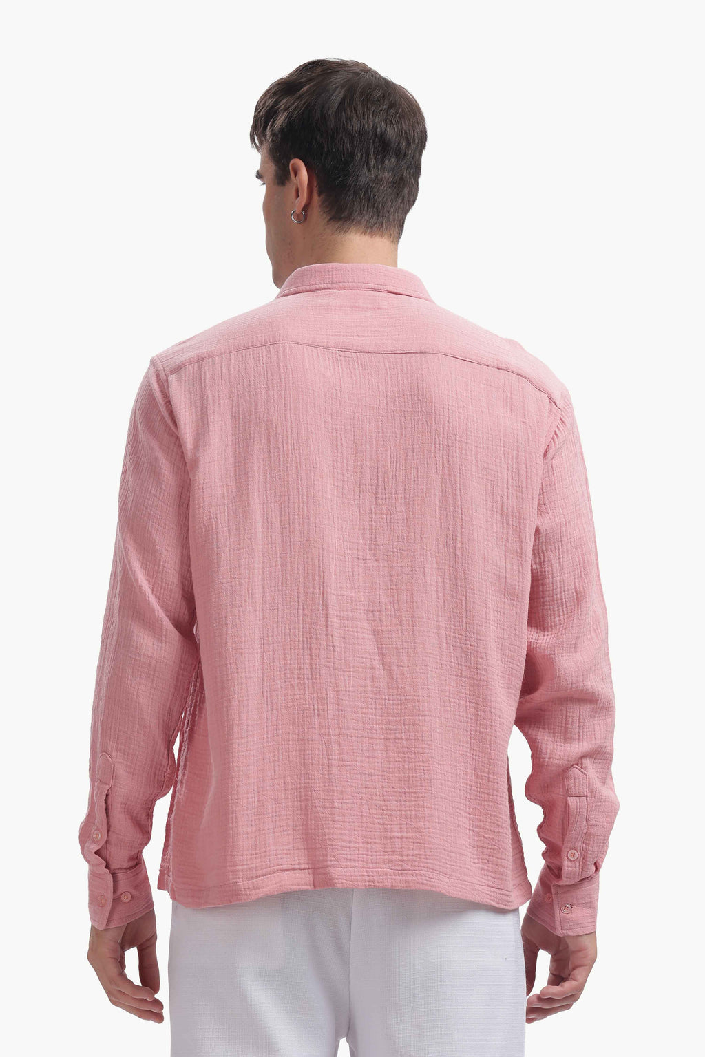 Dusty Rose Gauze Luxe Shirt