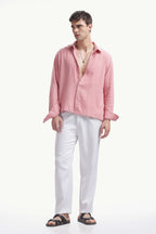 Dusty Rose Gauze Luxe Shirt