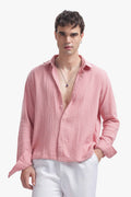 Dusty Rose Gauze Luxe Shirt