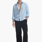 Powder Blue Gauze Luxe Shirt