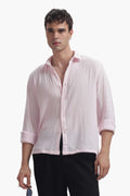 Baby Pink Gauze Luxe Shirt