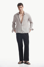 Light Gray Gauze Luxe Shirt