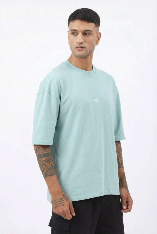 Pastel Blue relaxed fit T-Shirt