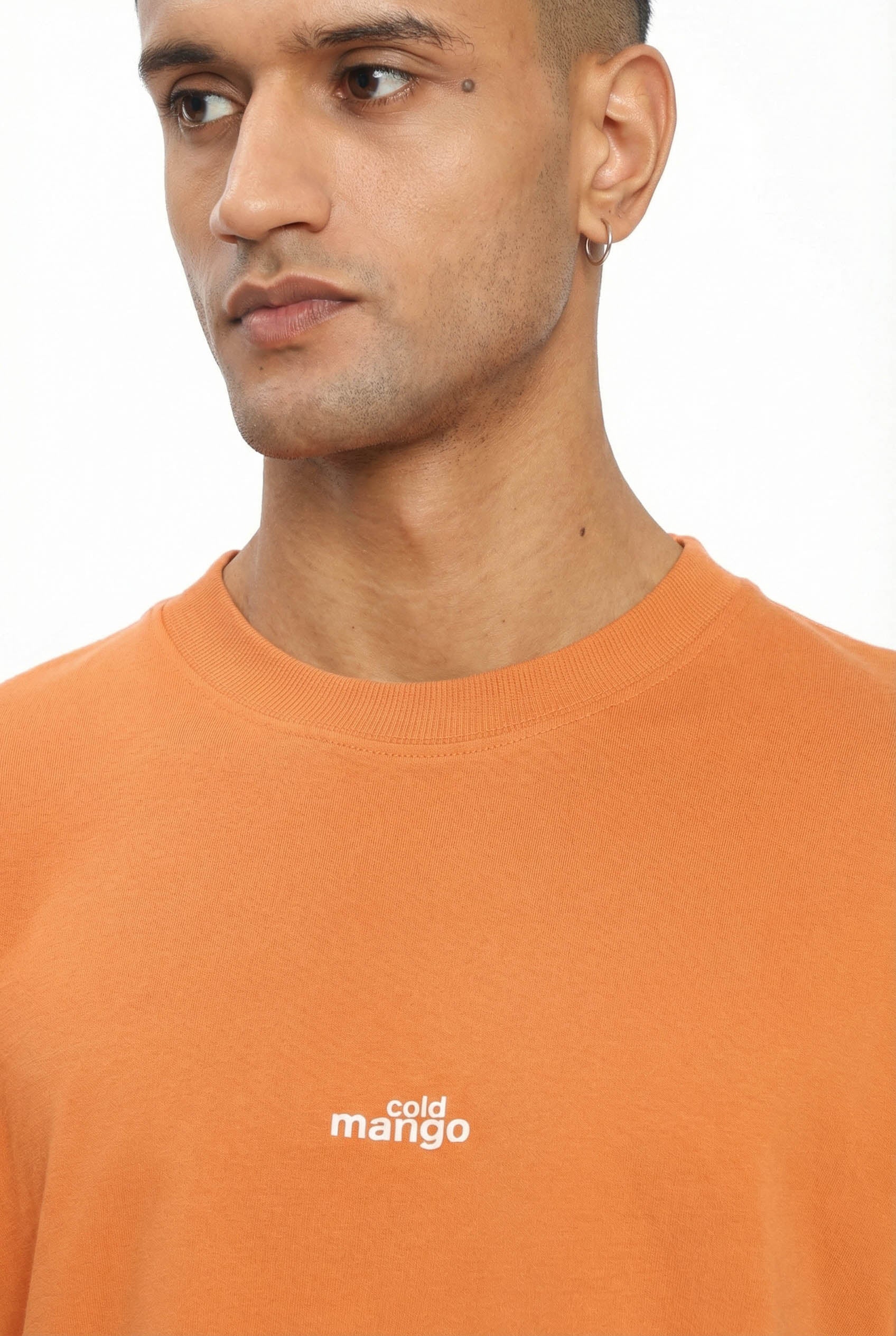 Pastel Orange relaxed fit T-Shirt
