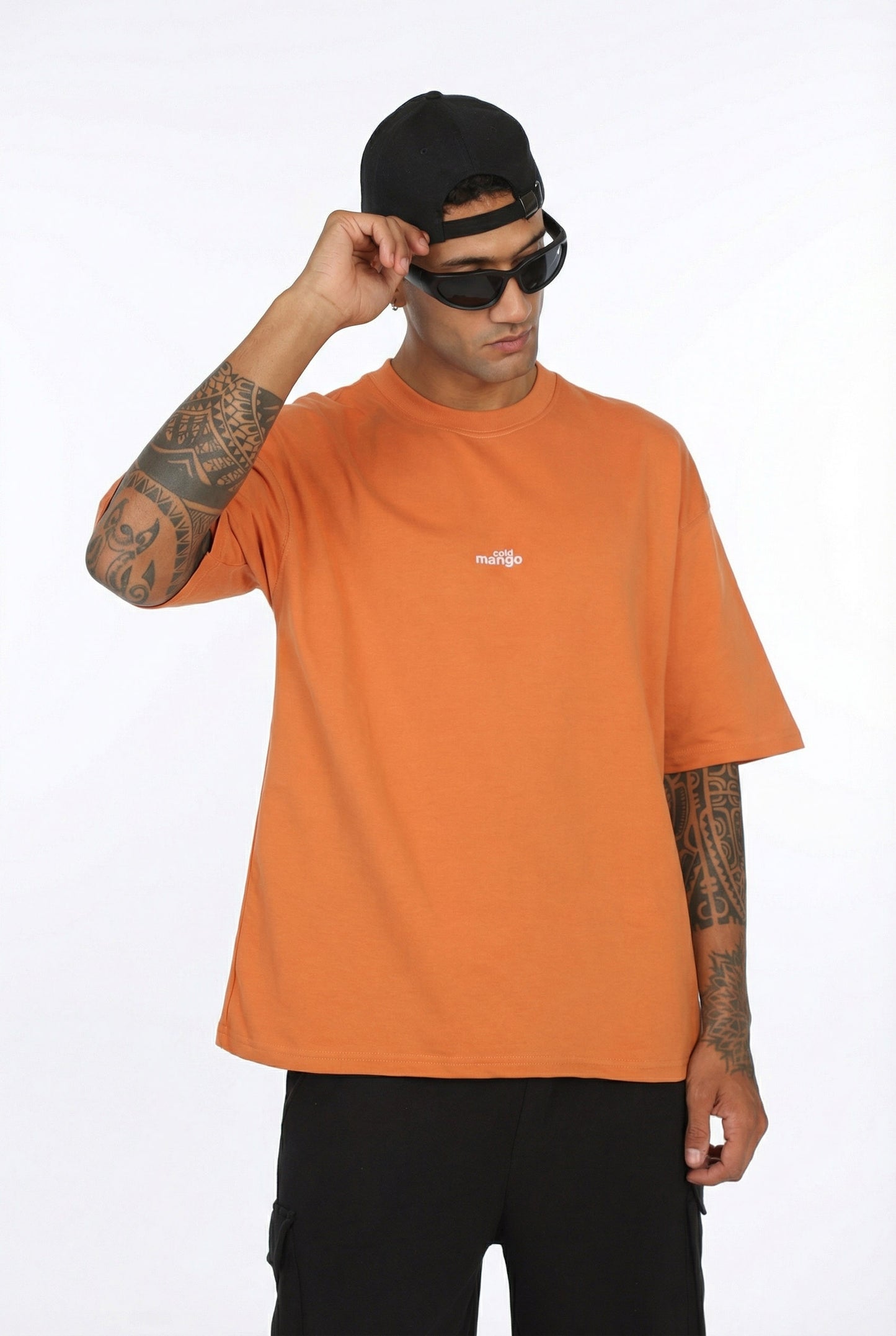 Pastel Orange relaxed fit T-Shirt