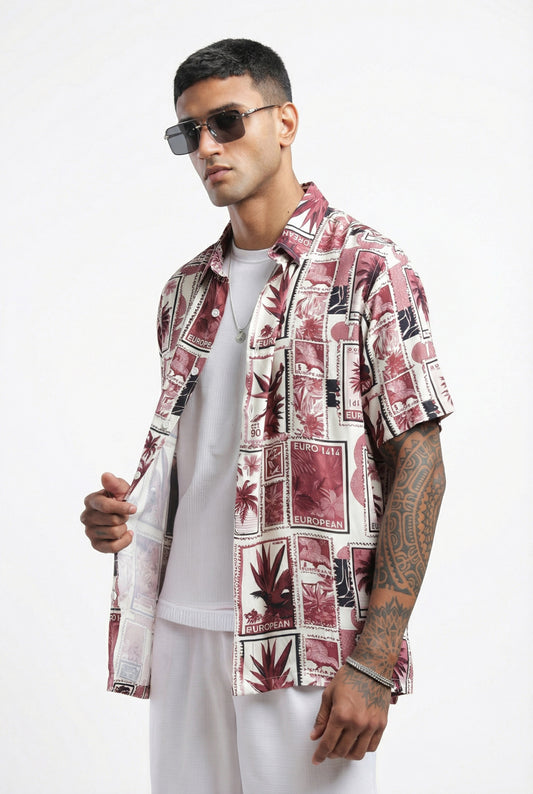 Retro Printed Shirt