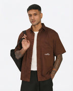 Saint Embroidery Boxy fit Shirt