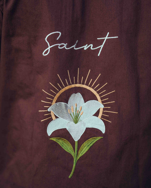 Saint Embroidery Boxy fit Shirt