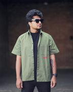 Sinner Embroidery Boxy fit Shirt